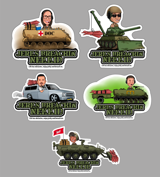 JBN Stickers Collection